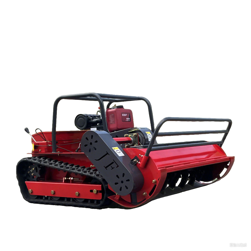 Y10-1200mm/1000mm/800mm Wide Track Remote Control Lawn Mower