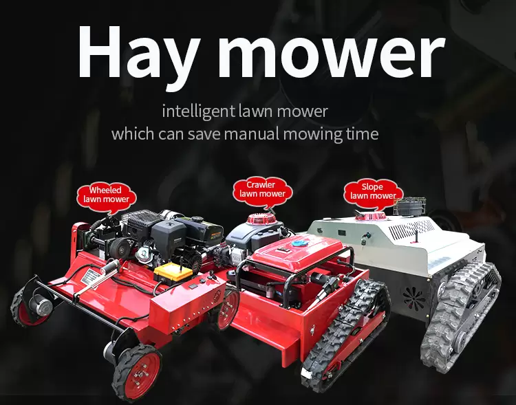 Remote-Operated Slope Mower